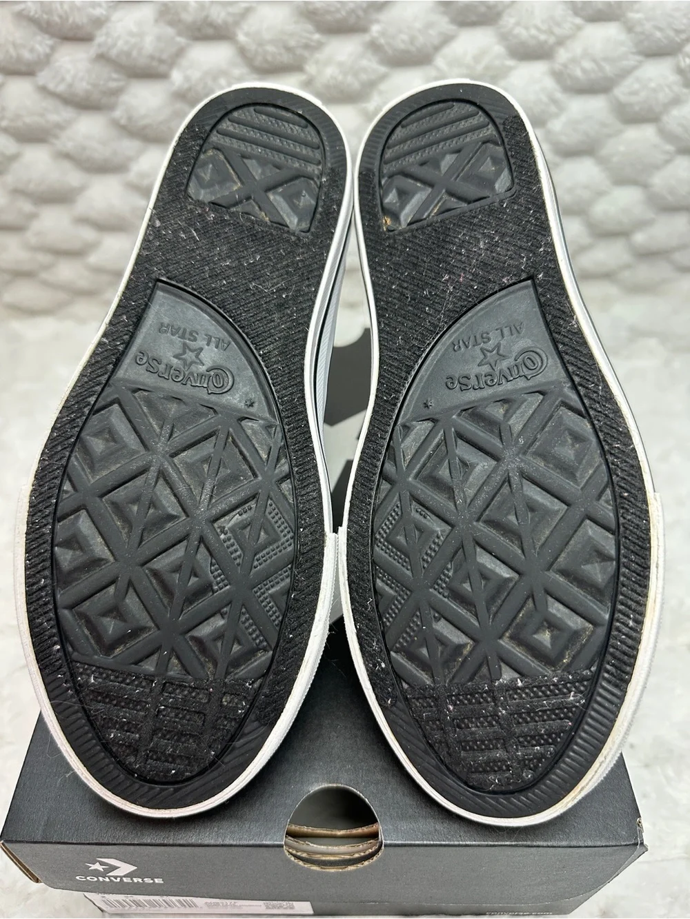 Converse Green High Top Slip-On Sneakers with Black Accents